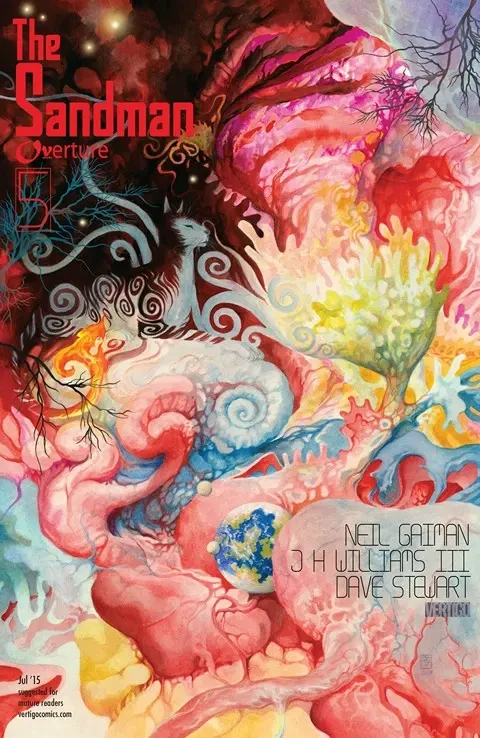 دانلود کمیک The Sandman – Overture #5 (2015)