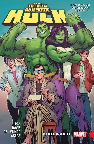 دانلود کمیک The Totally Awesome Hulk Vol. 2 – Civil War II (2016)
