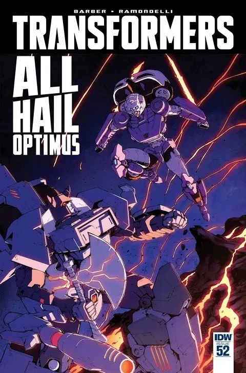 دانلود کمیک The Transformers #52