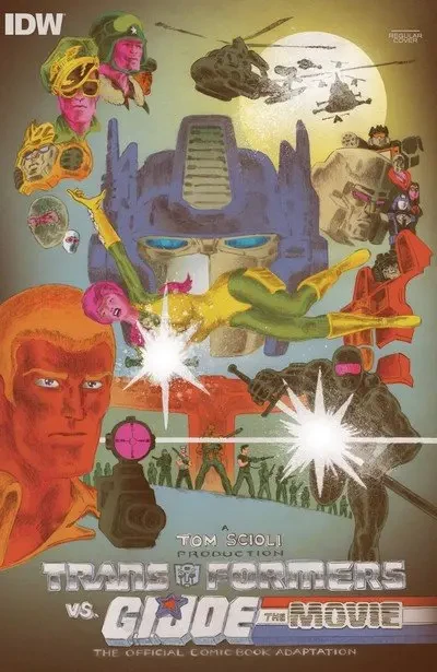 دانلود کمیک The Transformers vs. G.I. JOE – The Movie Adaptation (2017)