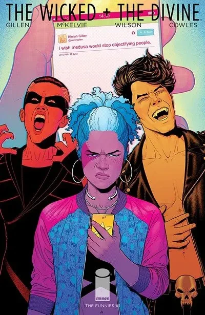 دانلود کمیک The Wicked + The Divine – The Funnies #1 (2018) (One Shot)