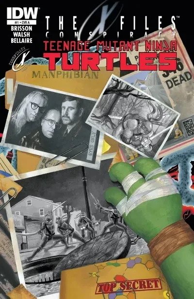 دانلود کمیک The X-Files – Conspiracy – Teenage Mutant Ninja Turtles (2014)