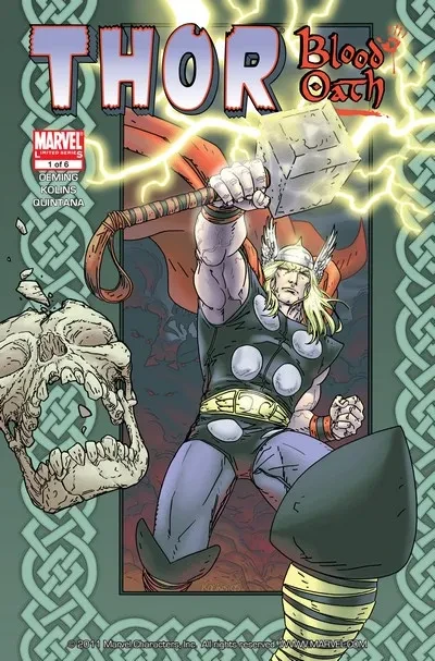 دانلود کمیک Thor – Blood Oath #1 – 6 (2005-2006)