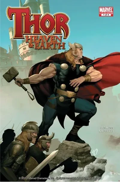 دانلود کمیک Thor – Heaven and Earth #1 – 4 (2011)