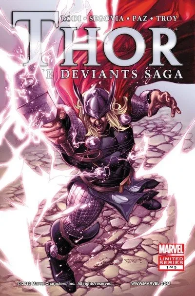 دانلود کمیک Thor – The Deviants Saga #1 – 5 (2012)