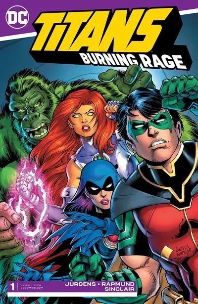 دانلود کمیک Titans – Burning Rage #1 (2019)