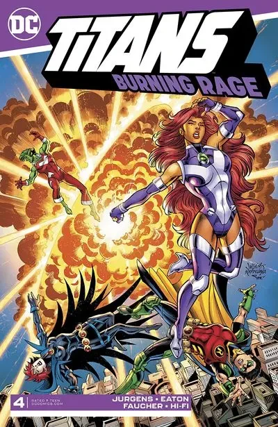 دانلود کمیک Titans – Burning Rage #4 (2019)