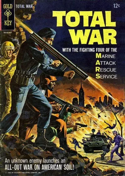 دانلود کمیک Total War #1 – 2 + M.A.R.S. Patrol – Total War #3 – 10 (1965-1969)