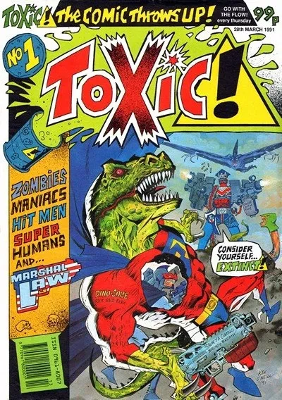 دانلود کمیک Toxic! #1 – 31 + Marshal Law – Kingdom of the Blind (1990 – 1991)