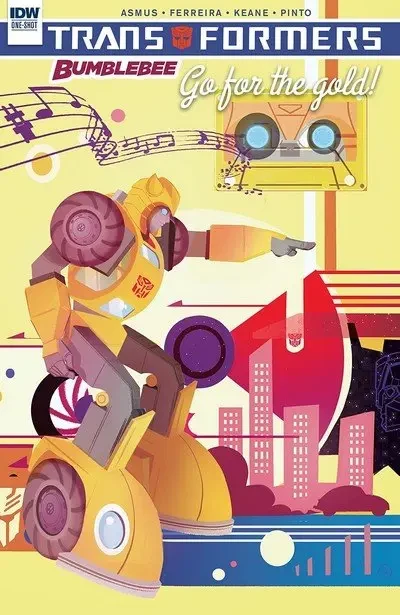 دانلود کمیک Transformers – Bumblebee – Go For The Gold (2018)