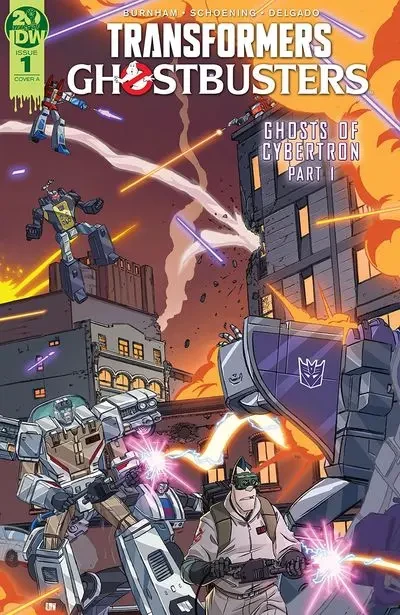 دانلود کمیک Transformers – Ghostbusters #1 (2019)