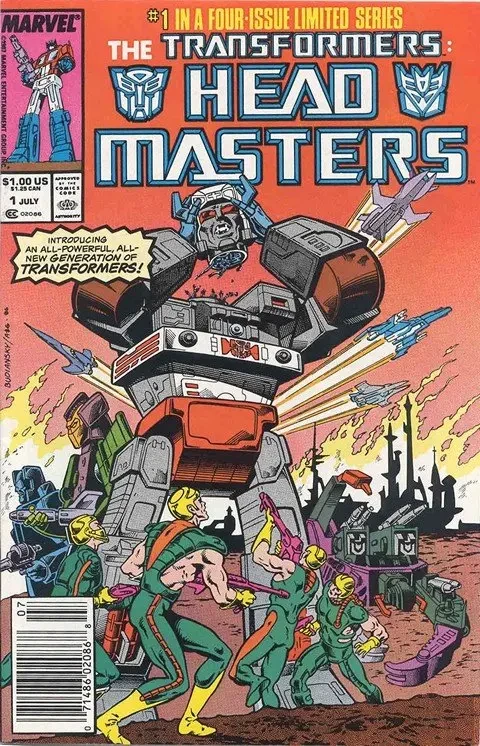دانلود کمیک Transformers – Headmasters #1 – 4 (1987)