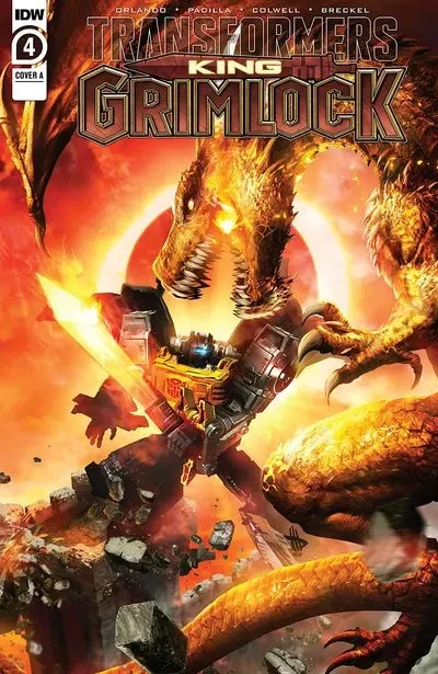 دانلود کمیک Transformers – King Grimlock #4 (2021)