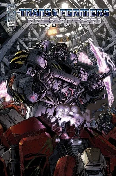 دانلود کمیک Transformers – Megatron Origin #1 – 4 (2007)