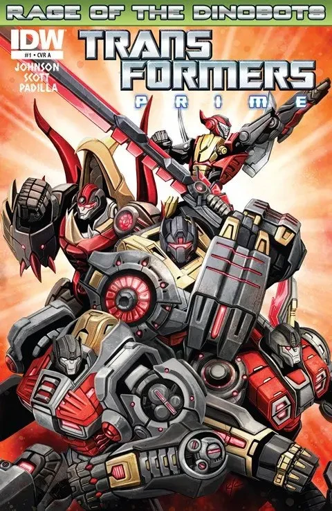 دانلود کمیک Transformers Prime – Rage of the Dinobots #1 – 4 (2014)