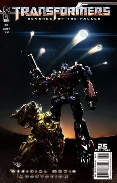 دانلود کمیک Transformers – Revenge of the Fallen Official Movie Adaptation #1 – 4 (2009)