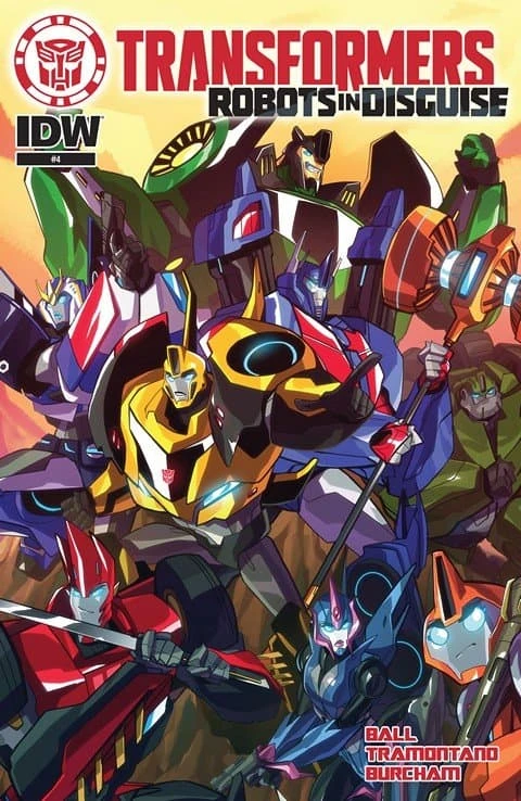 دانلود کمیک Transformers Robots In Disguise Animated #4 (2015)