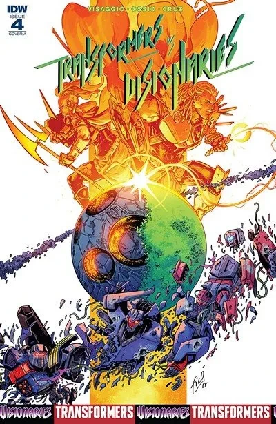 دانلود کمیک Transformers Vs The Visionaries #4 (2018)
