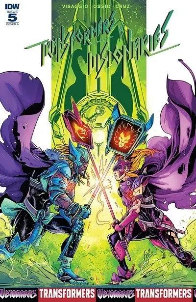 دانلود کمیک Transformers Vs Visionaries #5 (2018)