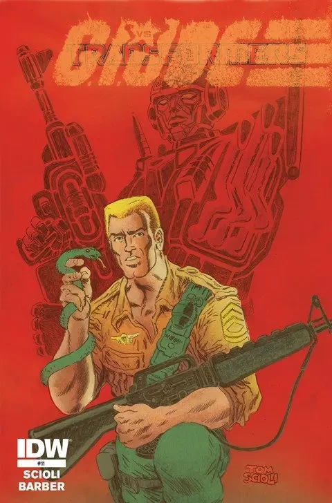 دانلود کمیک Transformers vs. G.I. Joe #11 (2016)