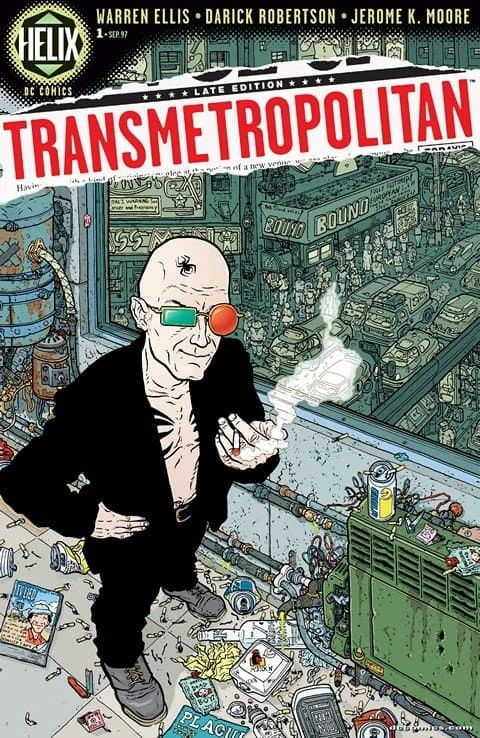 دانلود کمیک Transmetropolitan Vol. 1 #1 – 60 (1997-2002)