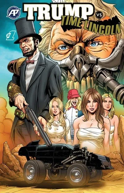دانلود کمیک Trump vs Time Lincoln #1 (2017)