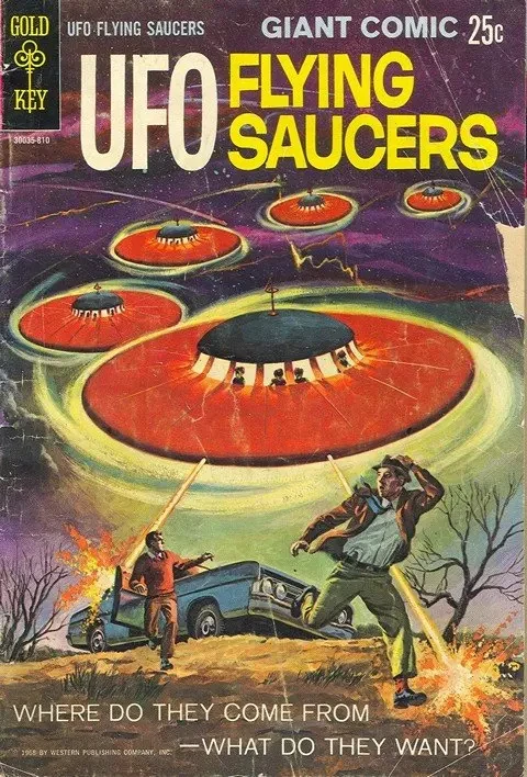 دانلود کمیک UFO Flying Saucers #1 – 25 (1968-1980)