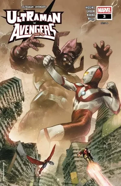 دانلود کمیک Ultraman X Avengers #3 (2024)