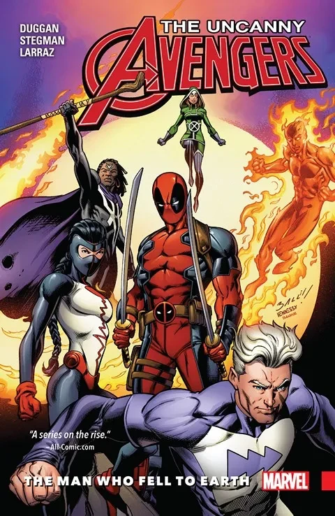 دانلود کمیک Uncanny Avengers Vol. 2 – Unity – The Man Who Fell To Earth (2016)