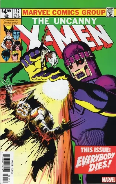 دانلود کمیک Uncanny X-Men #142 Facsimile Edition (2023)