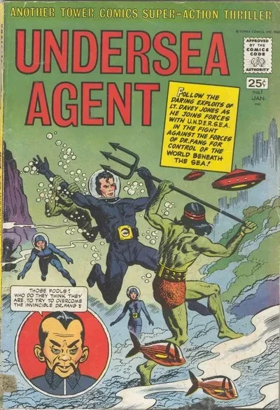 دانلود کمیک Undersea Agent #1 – 6 (1966-1967)