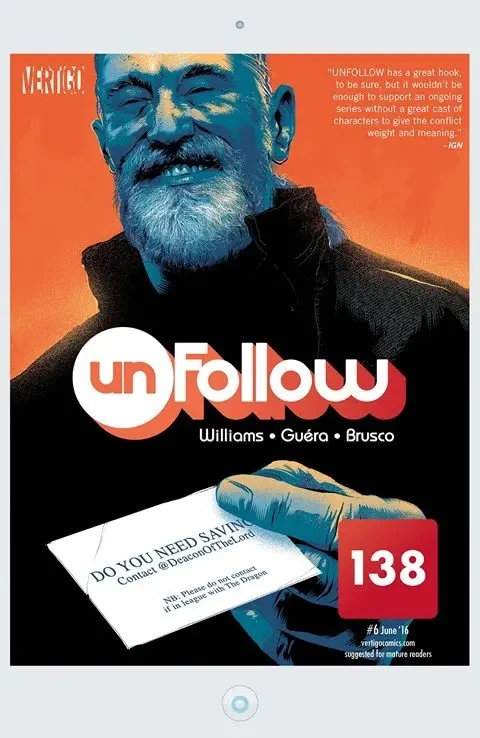 دانلود کمیک Unfollow #6 (2016)