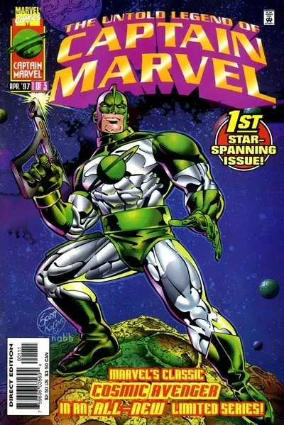 دانلود کمیک Untold Legend of Captain Marvel #1 – 3 (1997)