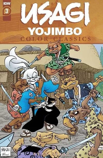 دانلود کمیک Usagi Yojimbo Color Classics #3 (2020)