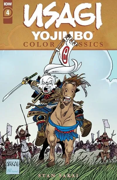 دانلود کمیک Usagi Yojimbo Color Classics #4 (2020)