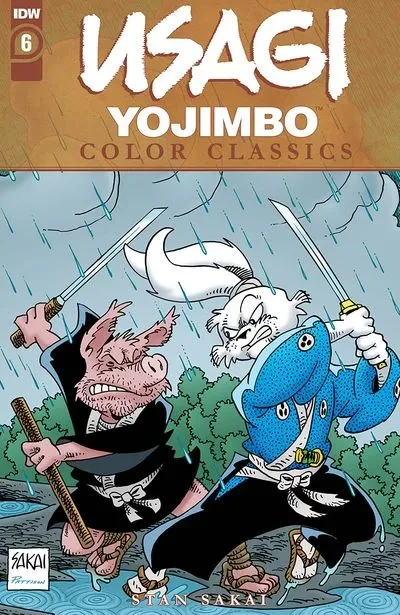 دانلود کمیک Usagi Yojimbo Color Classics #6 (2020)