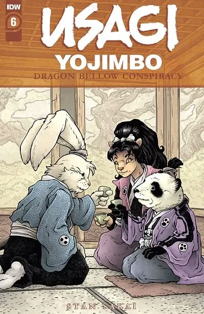 دانلود کمیک Usagi Yojimbo – The Dragon Bellow Conspiracy #6 (2021)