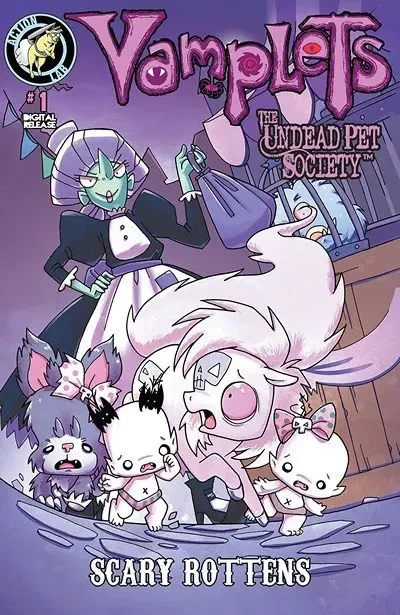 دانلود کمیک Vamplets – The Undead Pet Society #1 – 2 (2014)