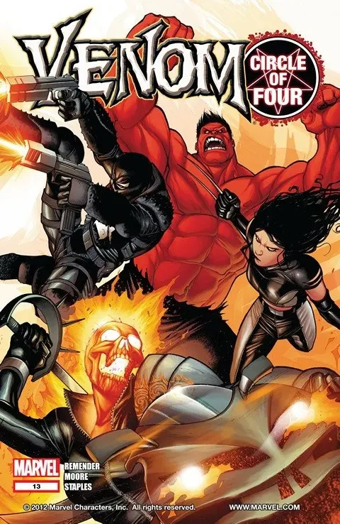 دانلود کمیک Venom – Circle of Four (Story Arc) (2012)