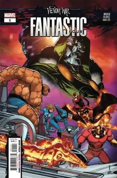 دانلود کمیک Venom War – Fantastic Four #1 (2024)