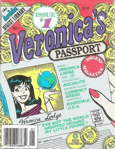 دانلود کمیک Veronica’s Passport Digest Magazine (1992)