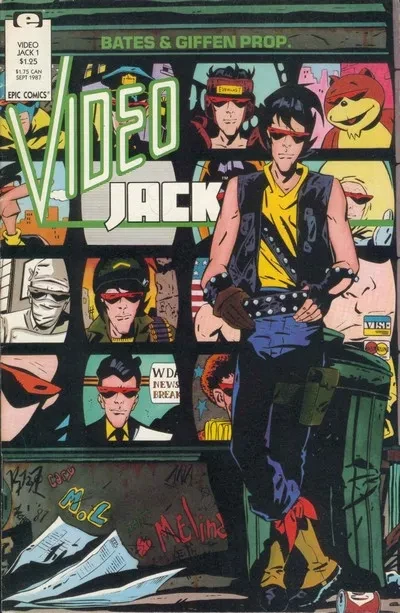 دانلود کمیک Video Jack #1 – 6 (1987-1988)