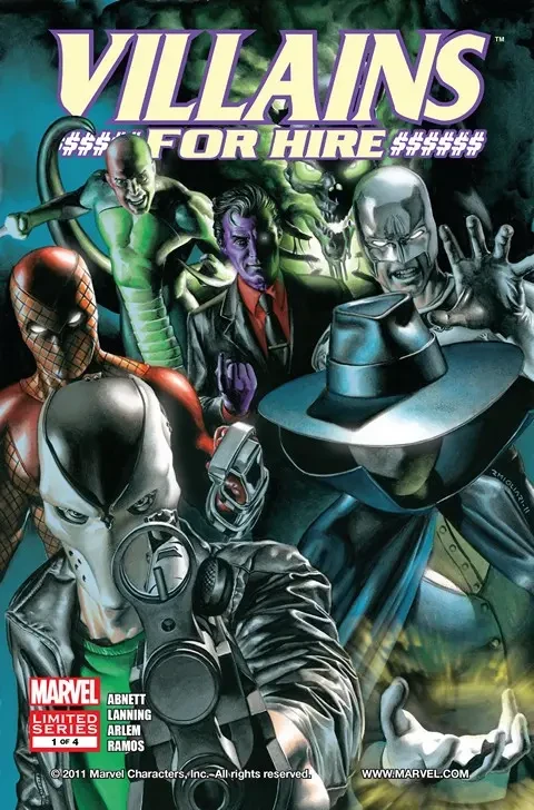 دانلود کمیک Villains For Hire #1 – 4 (2012)