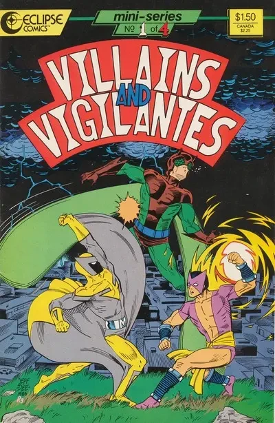 دانلود کمیک Villains and Vigilantes #1 – 4 (1987)