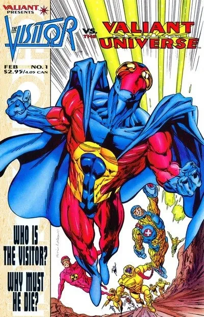 دانلود کمیک Visitor vs. the Valiant Universe #1 – 2 (1995)