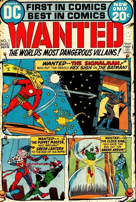 دانلود کمیک Wanted the World’s Most Dangerous Villains #1 – 9 (1972-1973)