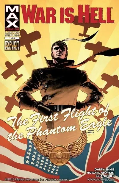 دانلود کمیک War Is Hell – The First Flight of the Phantom Eagle #1 – 5 (2008)