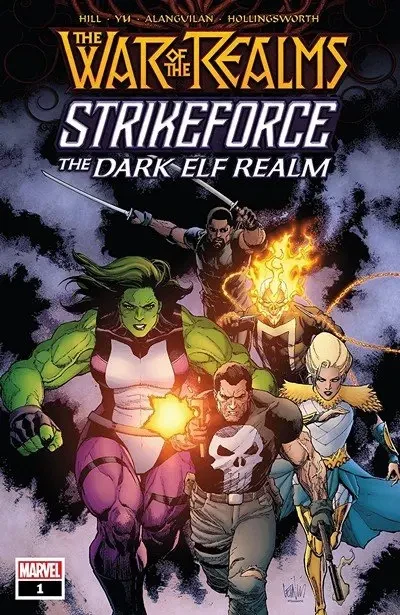 دانلود کمیک War Of The Realms Strikeforce – The Dark Elf Realm #1 (2019)