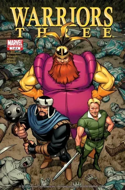 دانلود کمیک Warriors Three #1 – 4 (2011)