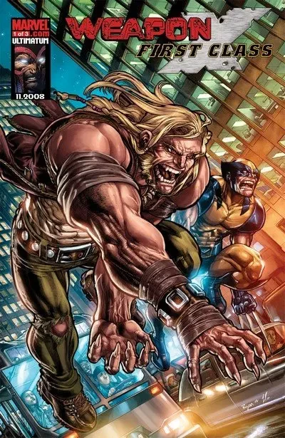 دانلود کمیک Weapon – X First Class #1 – 3 (2009)